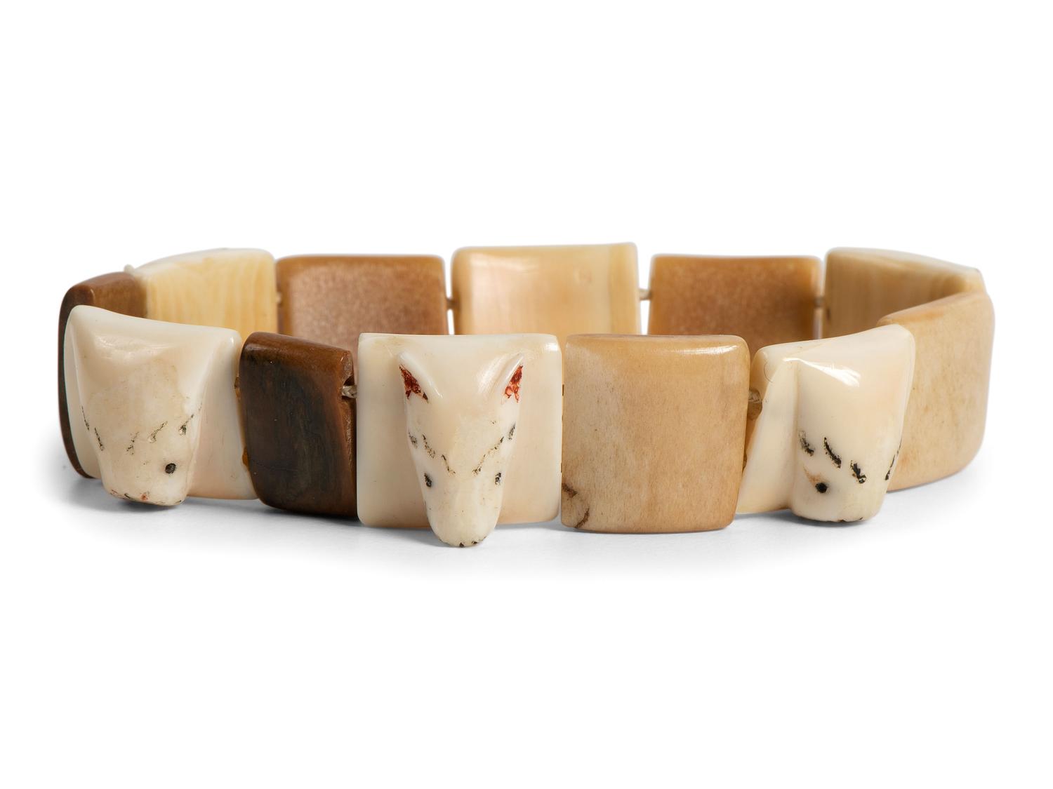 Alaskan Native Carved Bracelet