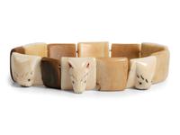 Alaskan Native Carved Bracelet