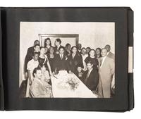 [EARLY PHOTOGRAPHY]. Album containing photos of a multi-generational African American family in Washington, DC. Ca early-to-mid 20th Century.