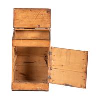 A Capital Coffee Painted Wood Store Bin