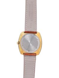 LeCOULTRE, 14K YELLOW GOLD ELECTROPLATE AND STAINLESS STEEL 'MASTER MARINER' WRISTWATCH