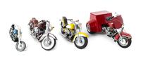 Chip Jarrett, (American, b. 1955), Group of Four Motorcycles