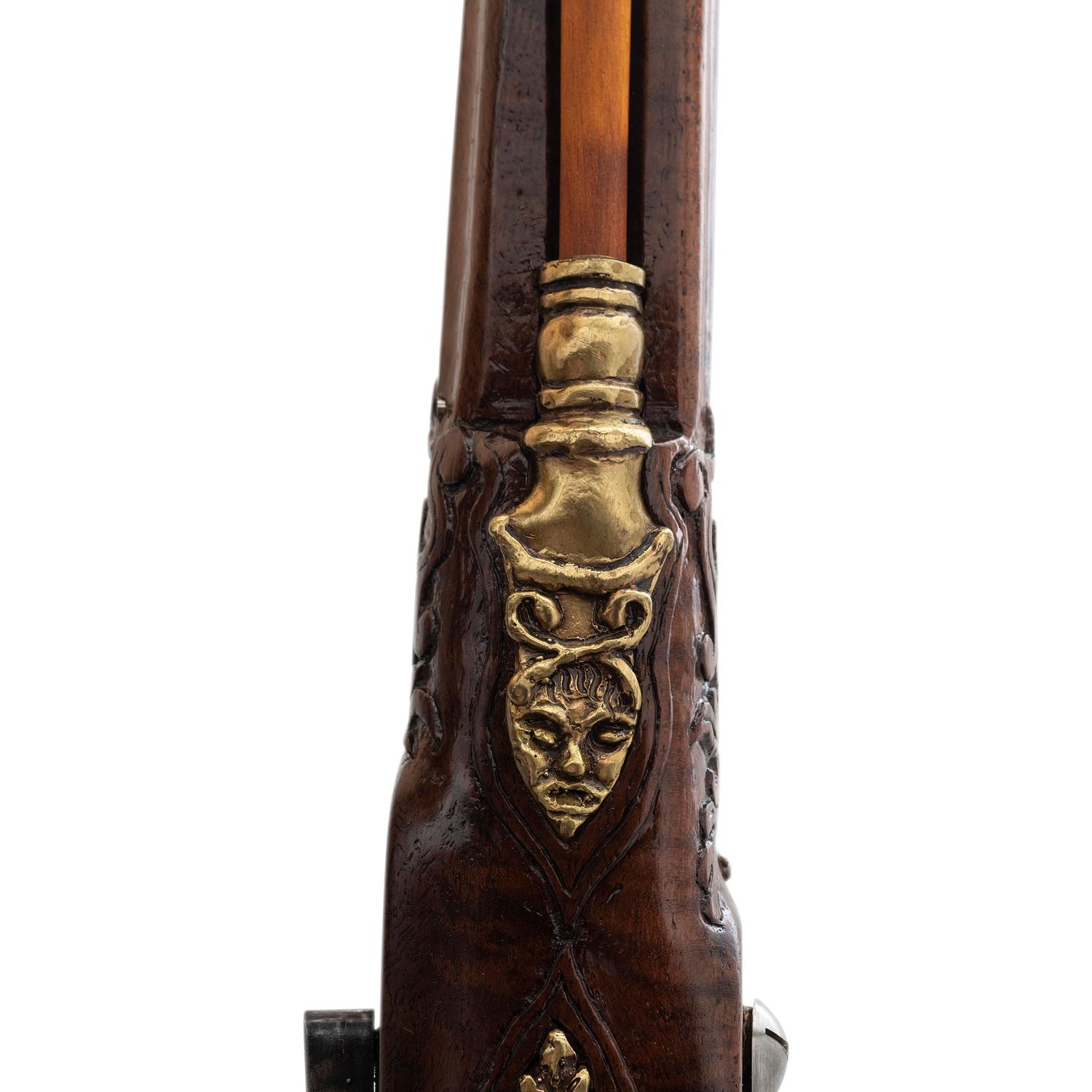 Contemporary Cased Flintlock Pistols