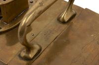 An English Brass 'Honor' Tobacco Box