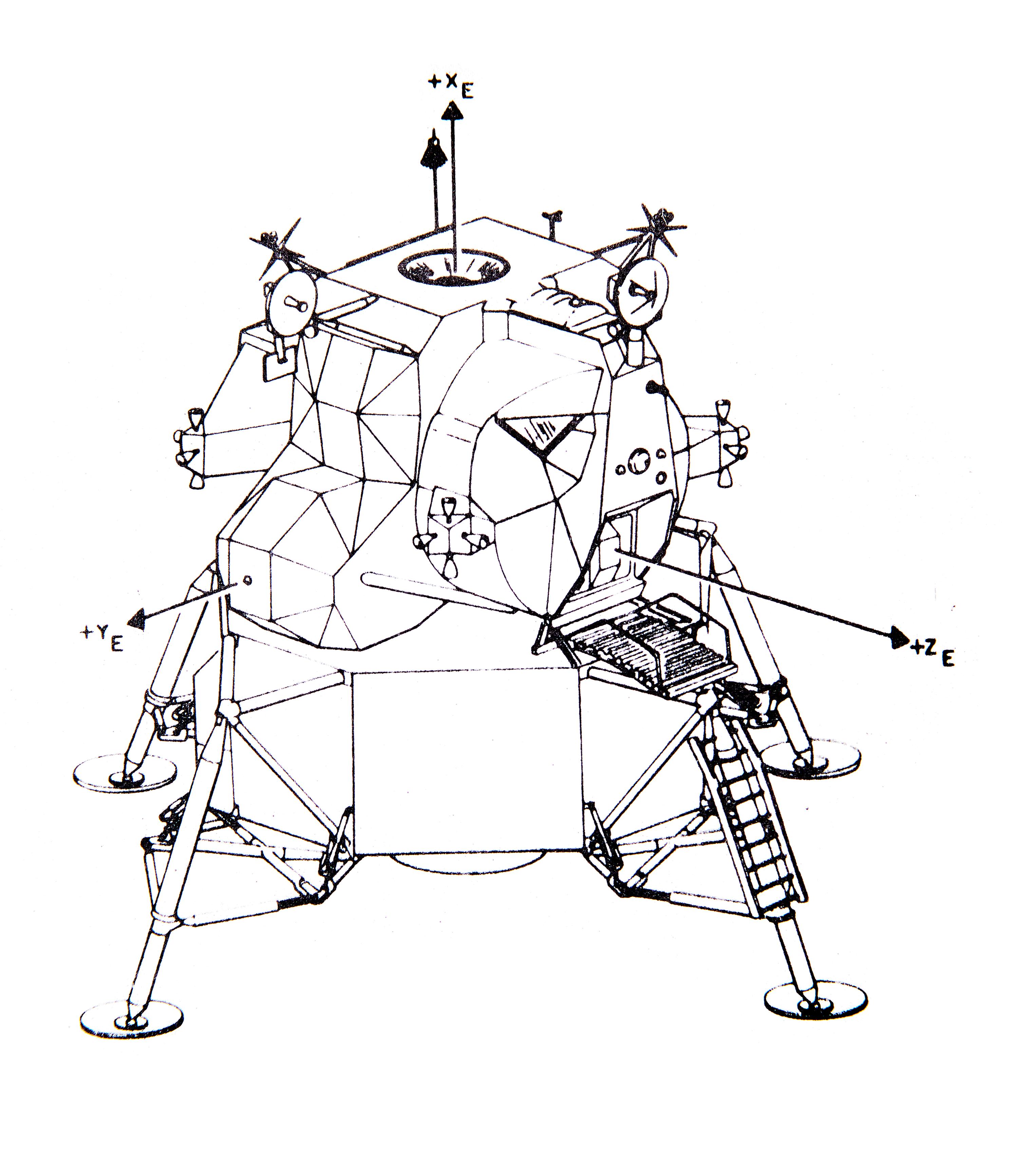 Lunar Mission Modular Data Manual [Signed: Michael Collins]