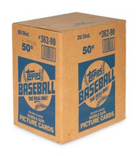 A Factory Case of 1990 Topps Baseball Cards (20 Boxes / Frank Thomas Rookie)
