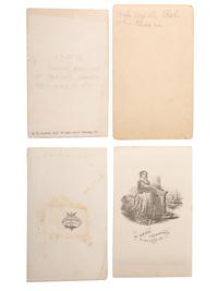 [CIVIL WAR]. A group of CDVs and photographs of generals, non-commissioned officers, including a Petersburg bridge by Rees.