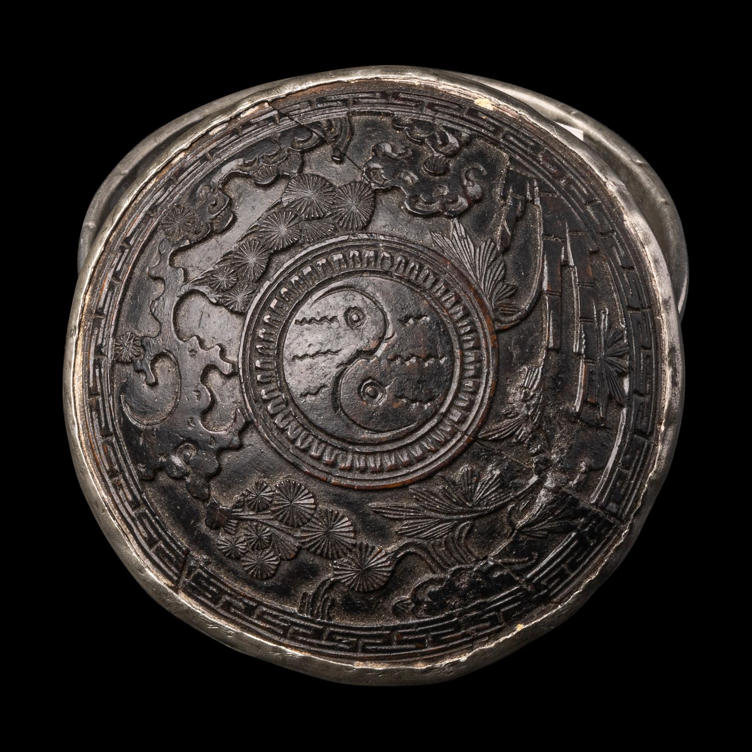 Three Chinese Lacquered Scholar's Objects
