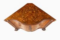 A Dutch Marquetry Corner Cabinet