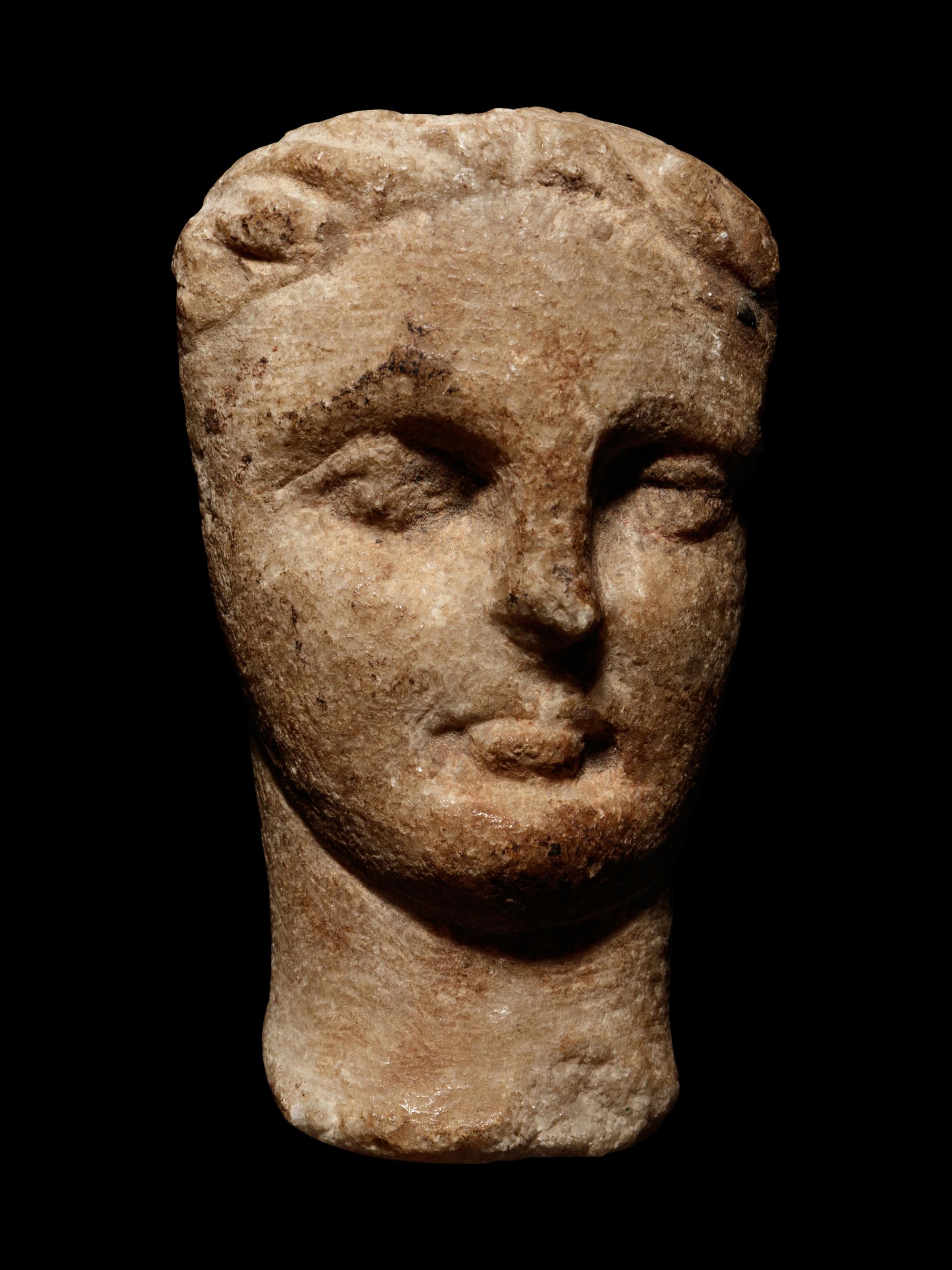 A Roman Marble Head