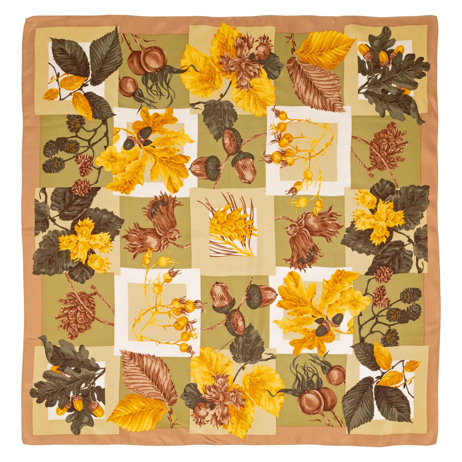 Two Silk Scarves, 1980-90s