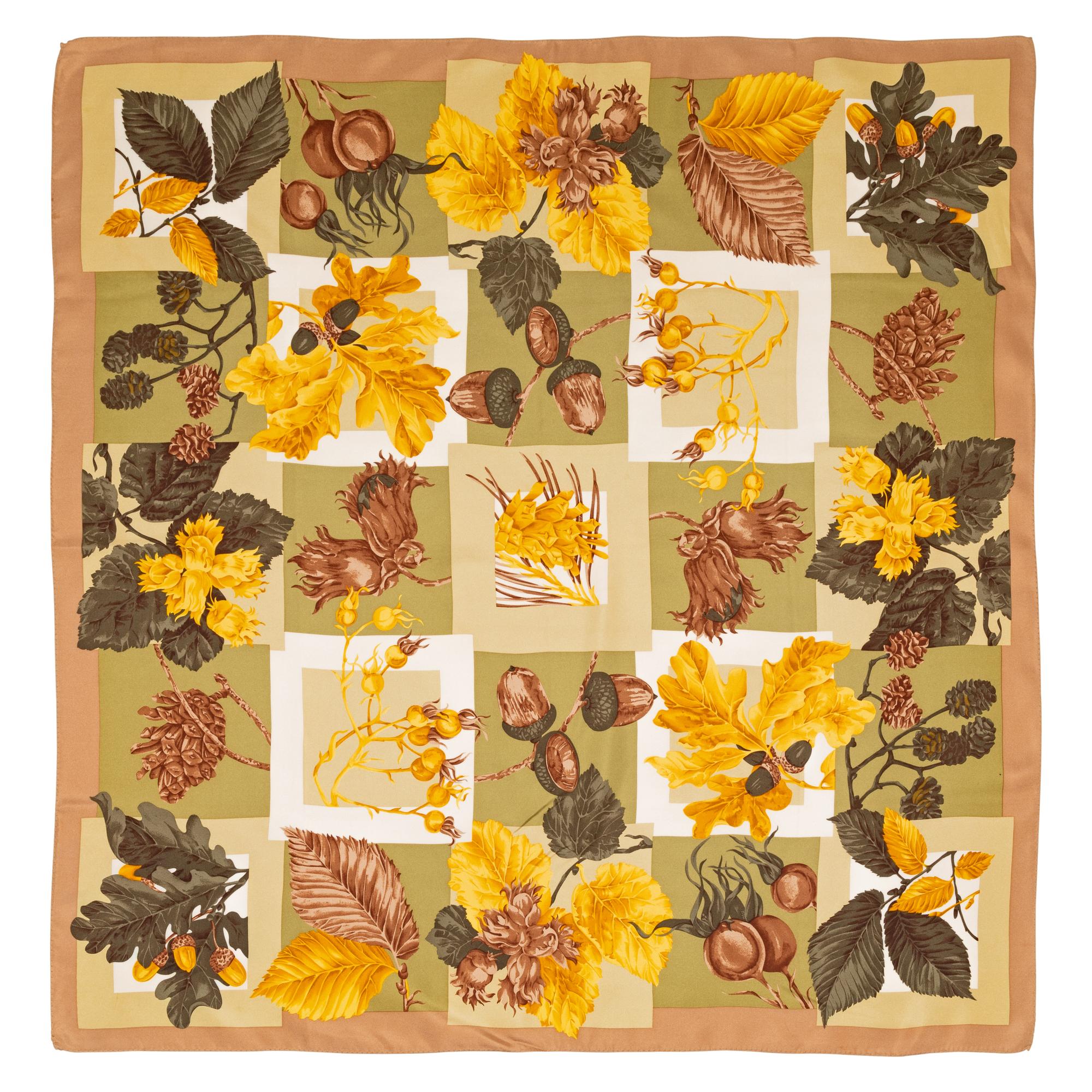 Two Silk Scarves, 1980-90s