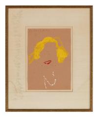 Three Works: Woman with Necklace, Sketch of Donna, Sketch of Superman
