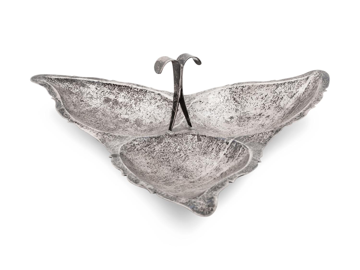 A Mexican Silver Tray