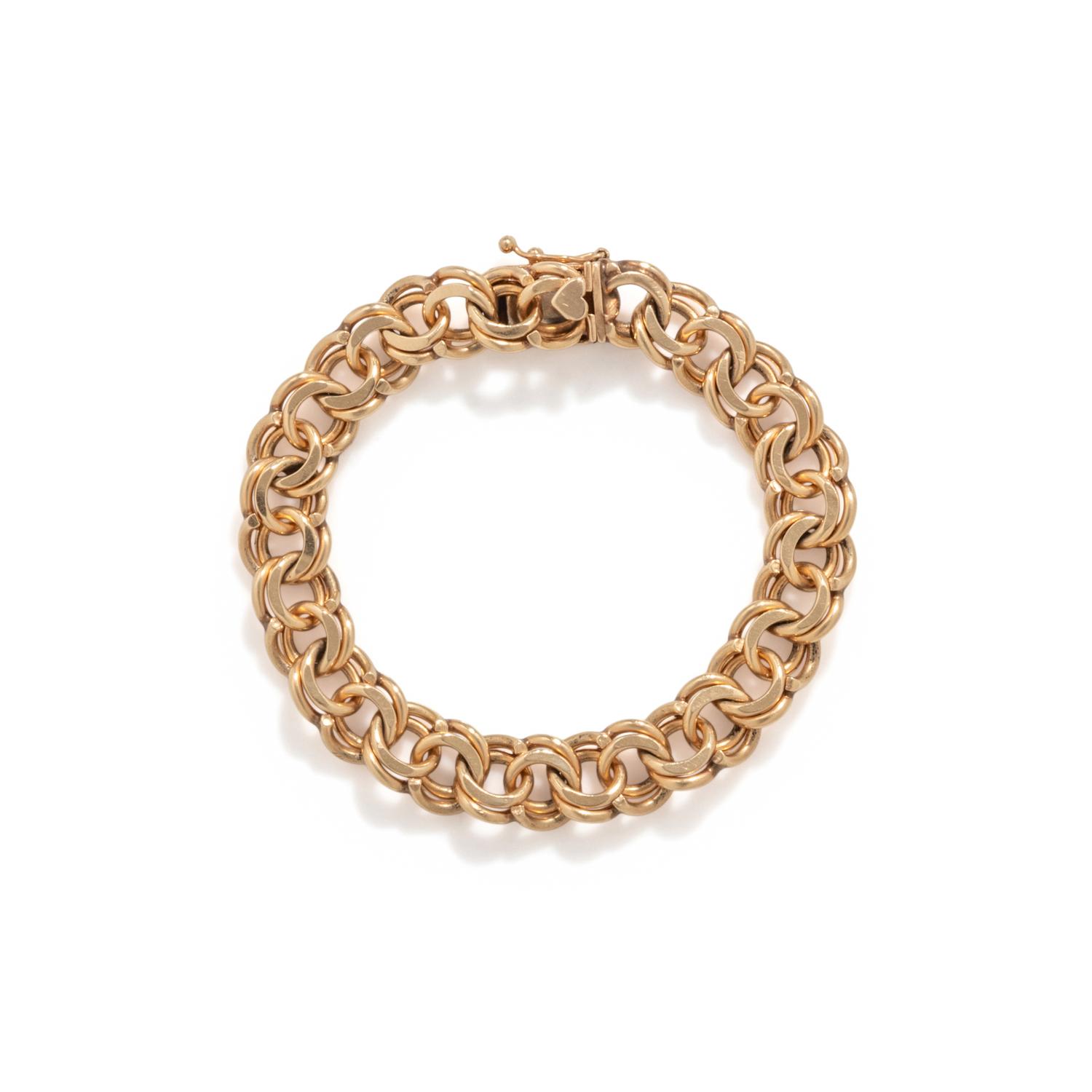 YELLOW GOLD BRACELET