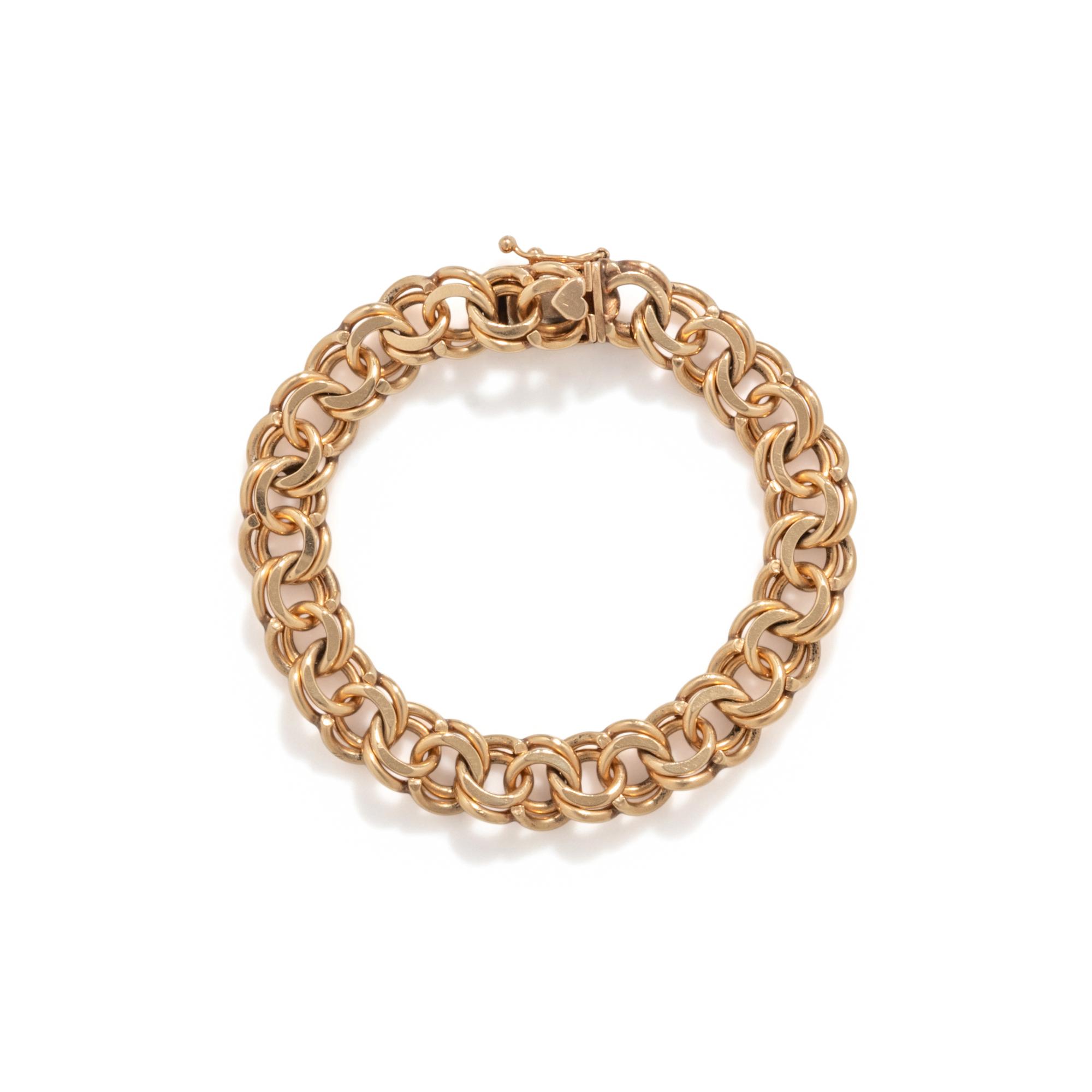 YELLOW GOLD BRACELET