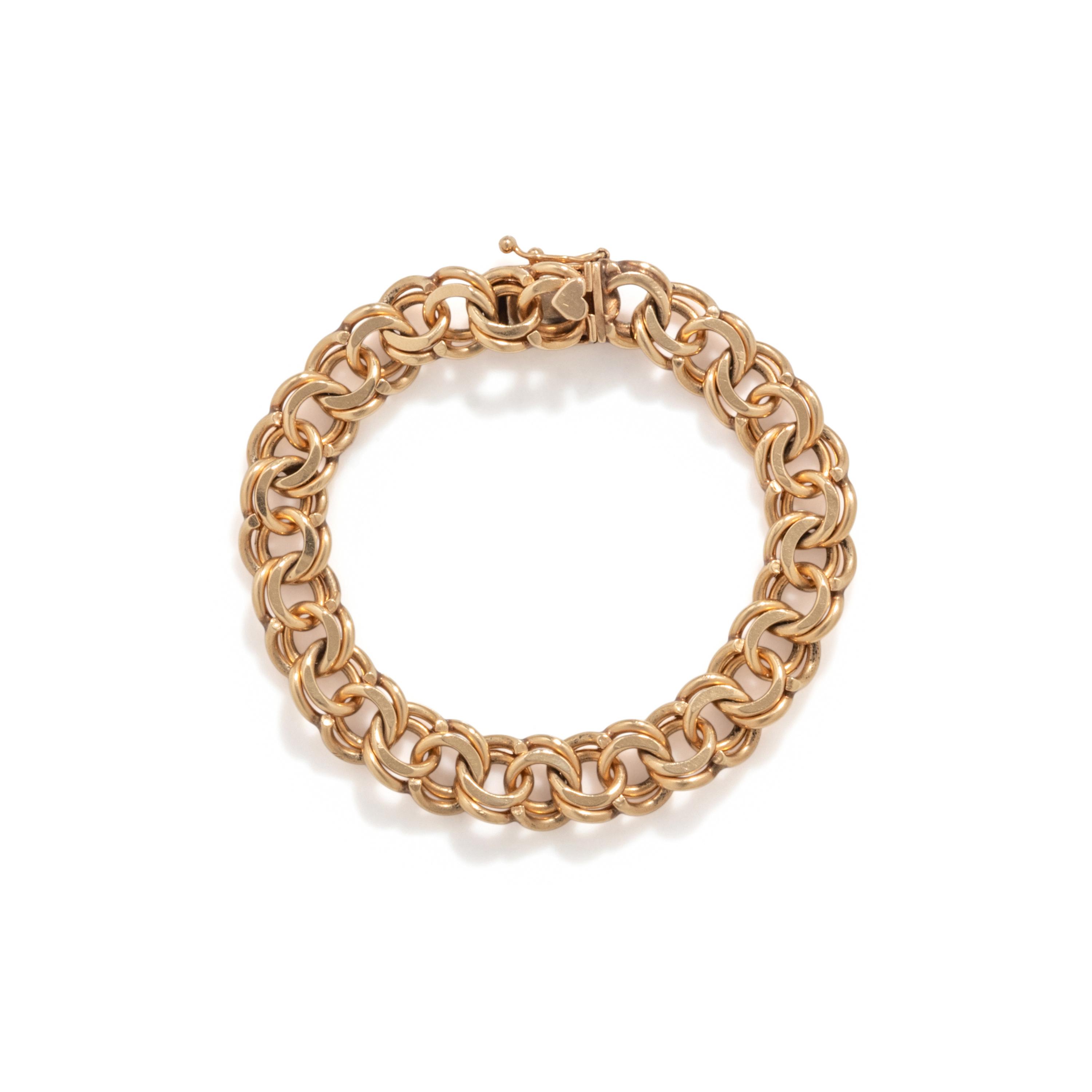YELLOW GOLD BRACELET