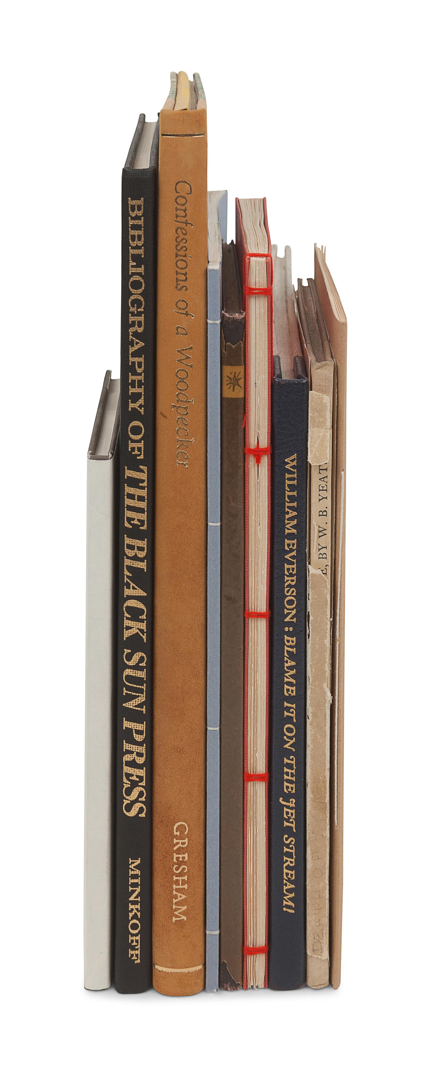 [FINE PRESS]. A group of 9 works, including:
