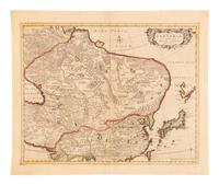 [MAPS]. A pair of 17th century engraved maps, comprising: