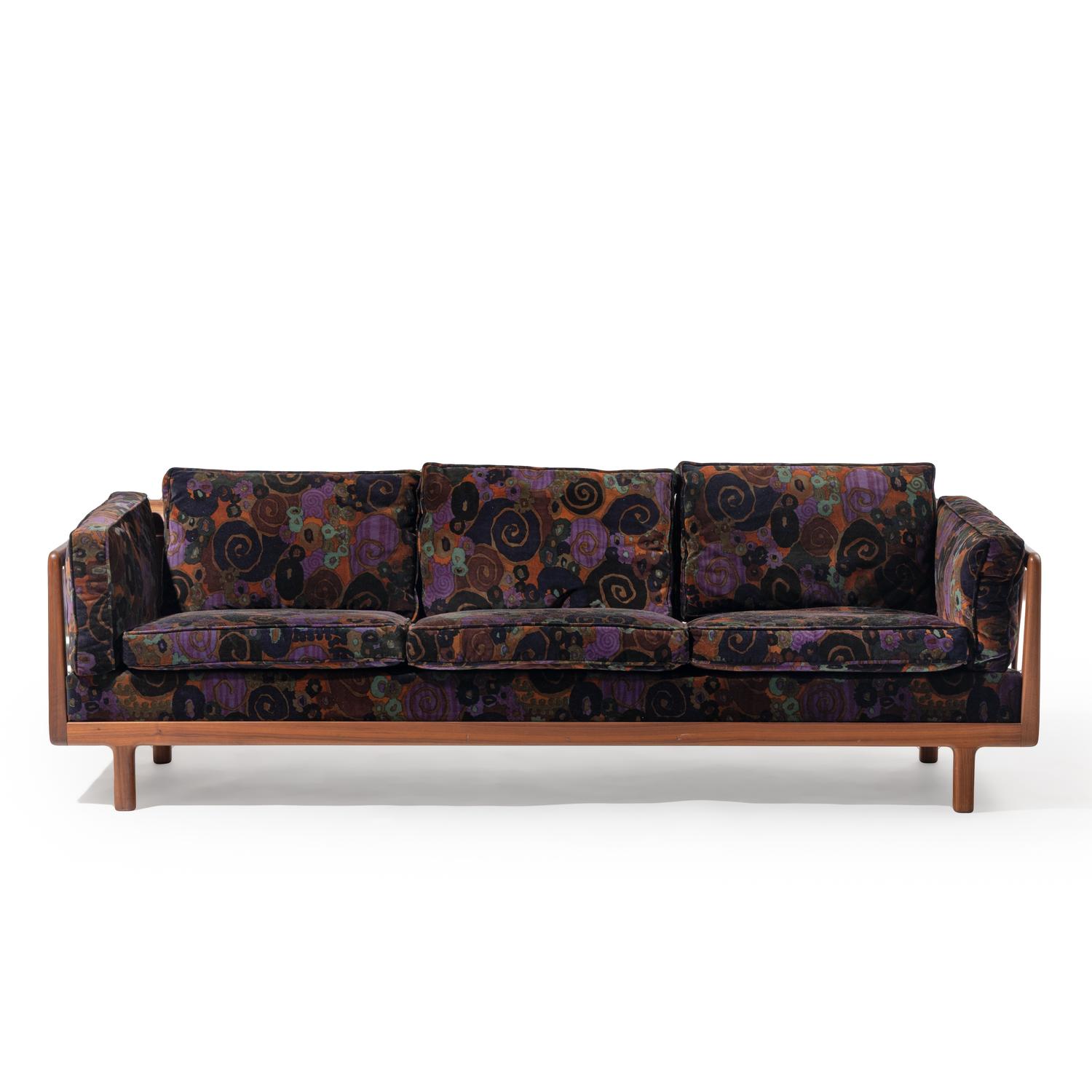 Roma Sofa with Jack Lenor Larsen fabric Dux, Sweden