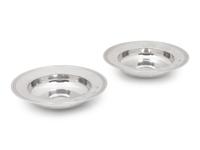 A Pair of English Silver Armada Dishes
