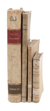 [16th CENTURY PRINTING - EUROPE]. A group of 4 works, comprising: