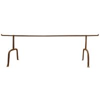 A Pair of Wrought Iron Bed Bases 86" W x 16" D x 19.25" H — Italy, 20th Century