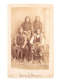 [NATIVE AMERICANS]. LENNY & SAWYERS, photographers. Comanches . Purcell, Indian Territory.