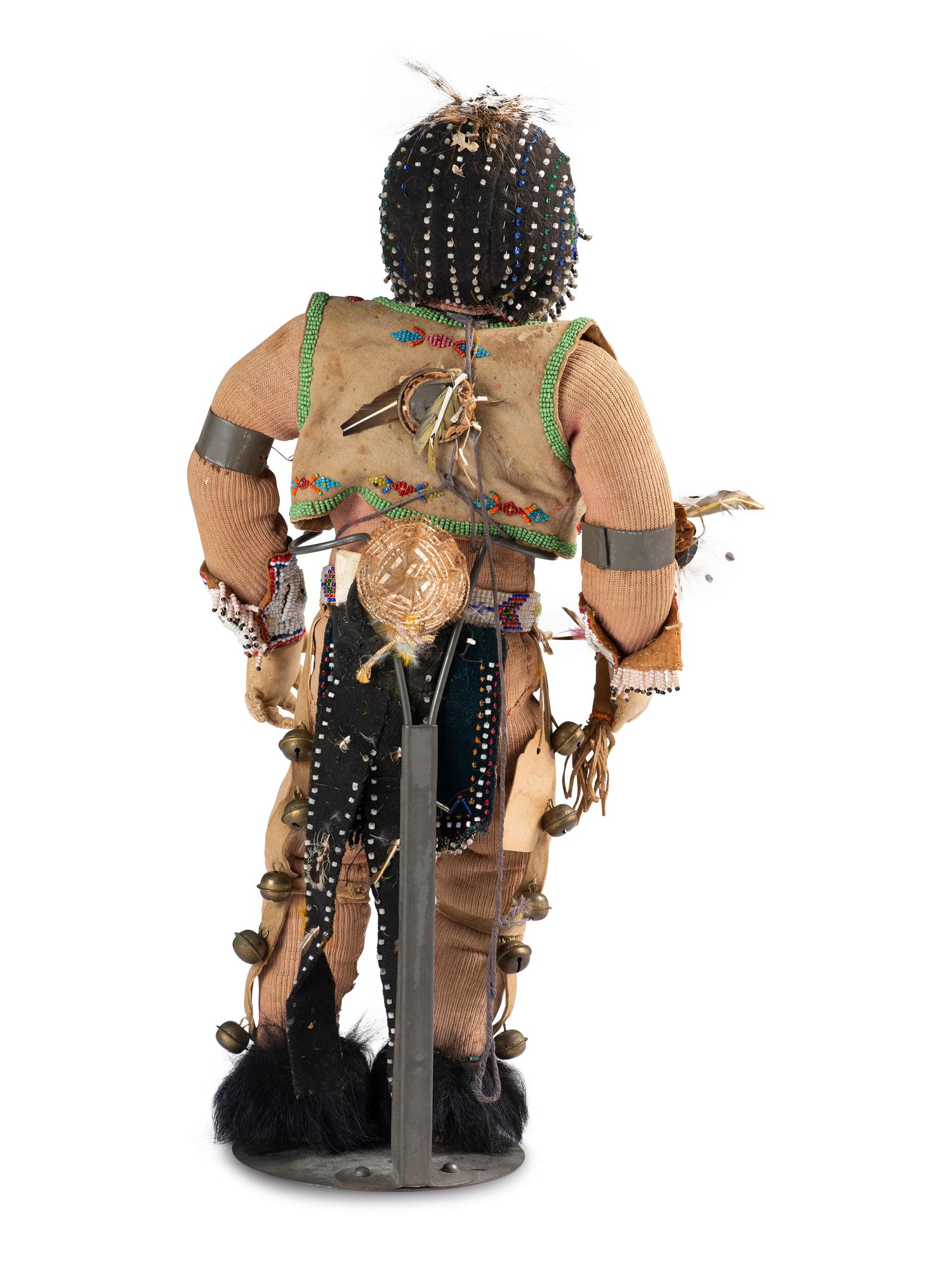 Comanche Beaded Doll, Award Winner at Anadarko Fair