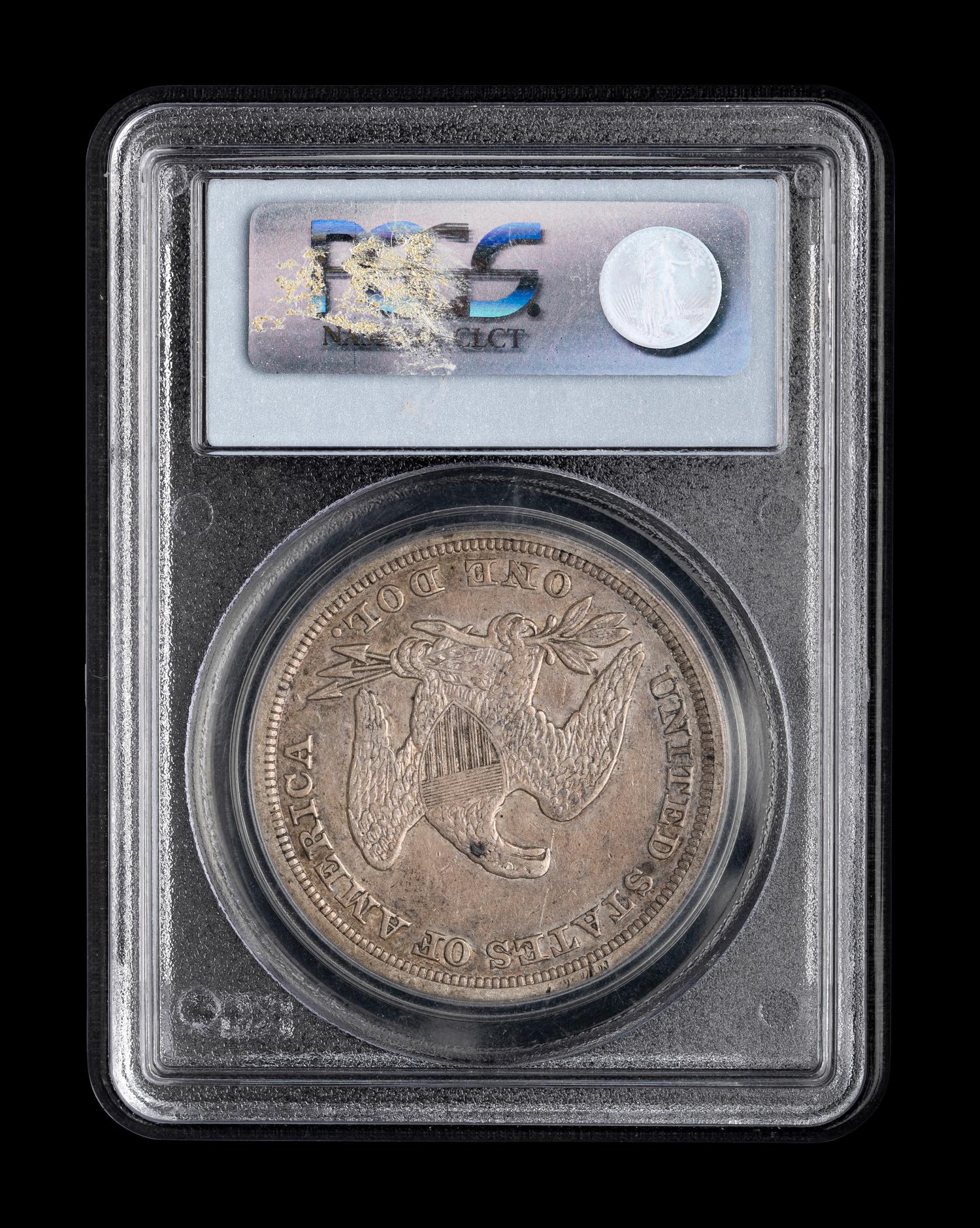 An 1847 Seated Liberty $1 Coin (PCGS XF40)
