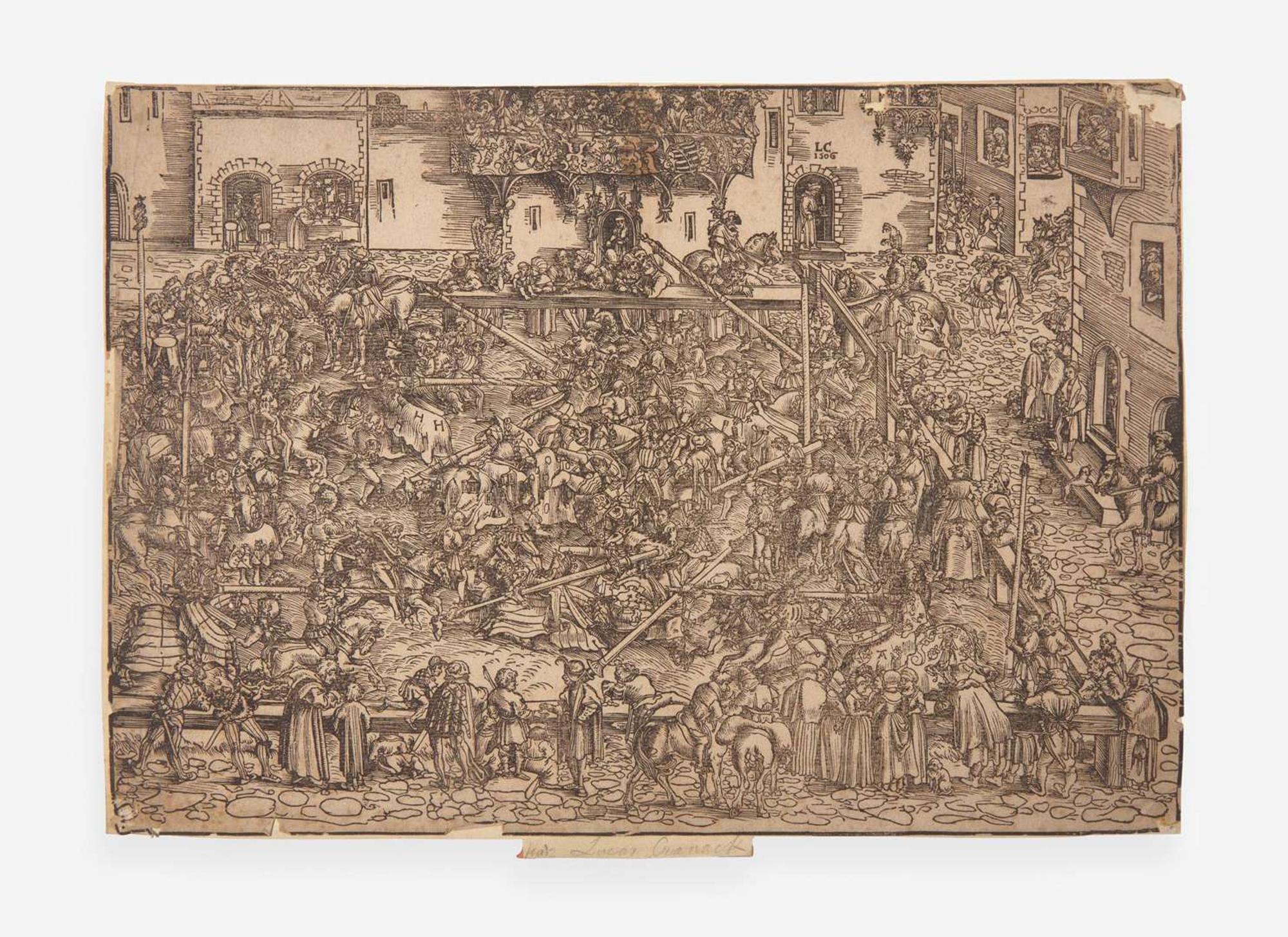 Lucas Cranach the Elder (German, 1472–1553) - The First Tournament