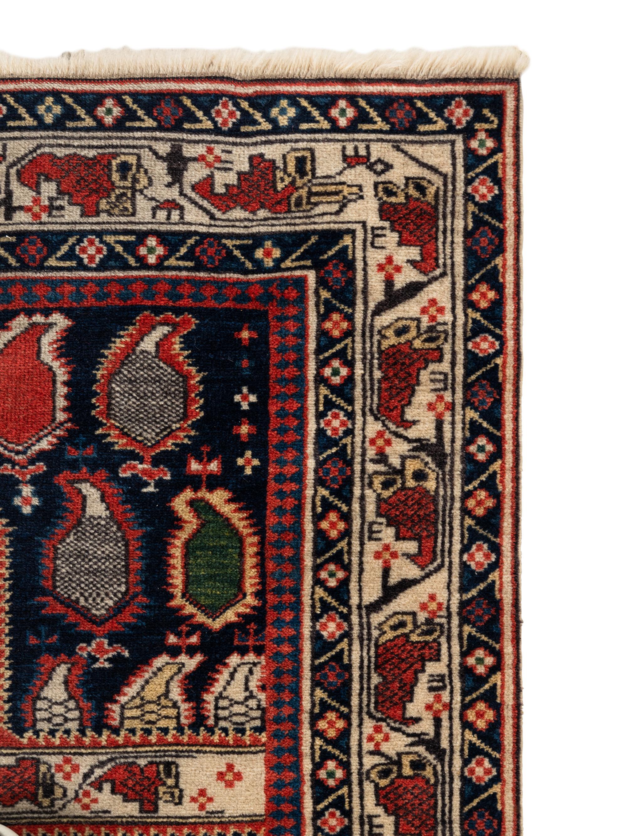 A Caucasian Wool Prayer Rug