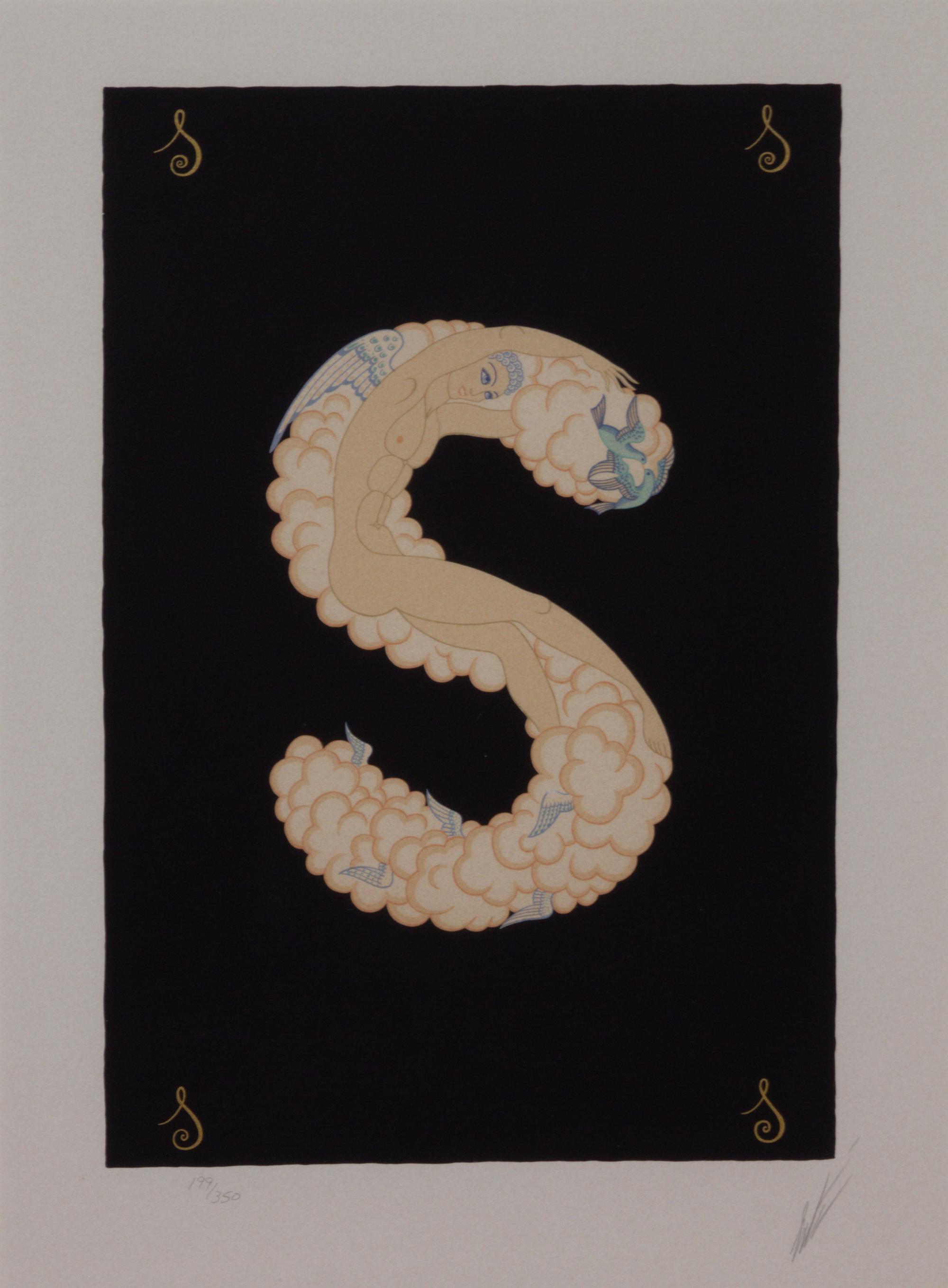 Erte, (French, 1892-1990), The Alphabet Suite, 1796-77