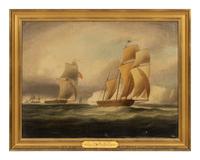 Frigates Engaged in Battle