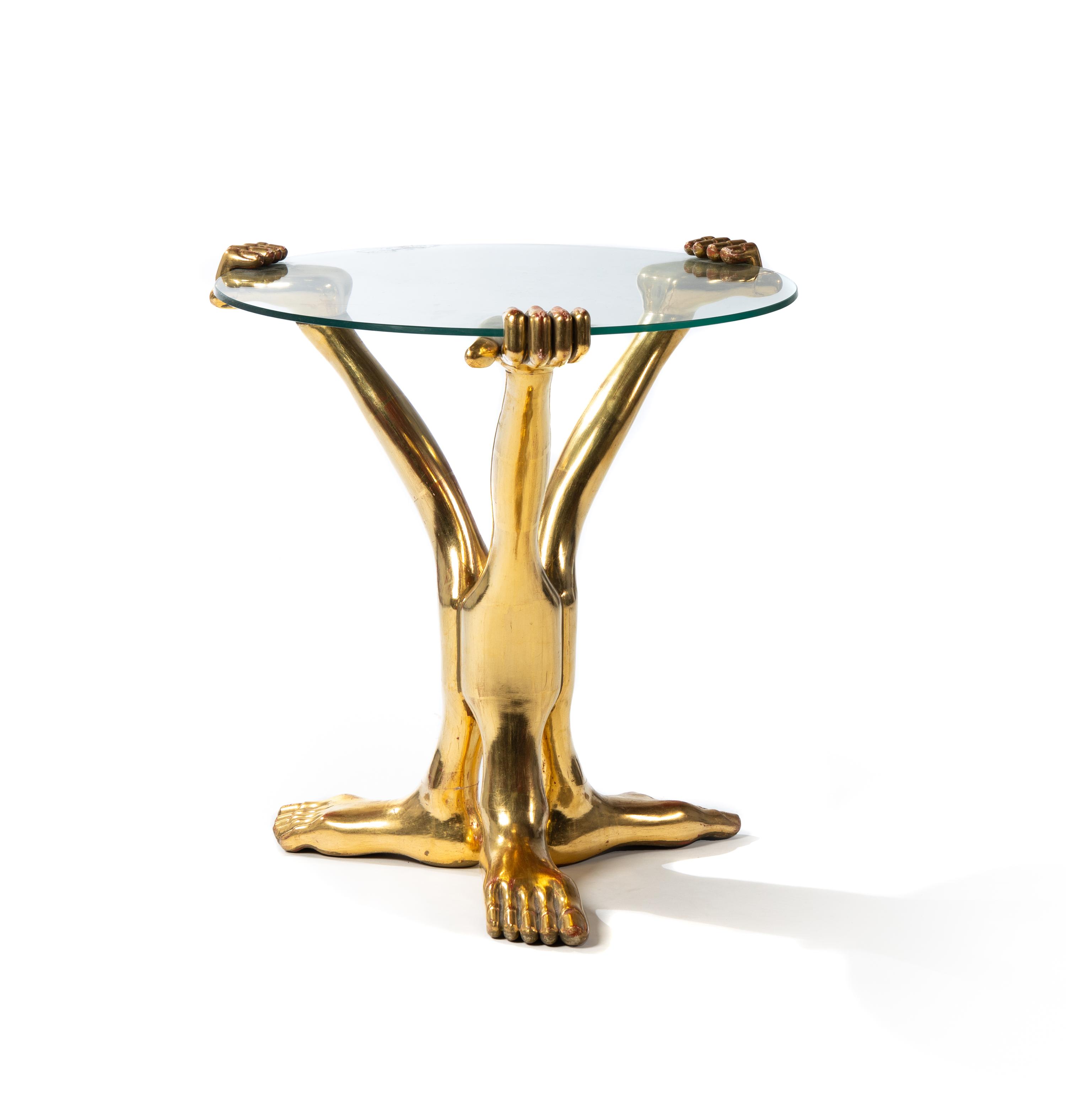 Hand Foot Side Table