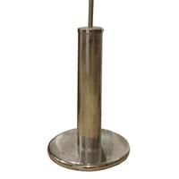 A Mid-Century Chrome Floor Lamp 74" W x 13" D x 85" H — Italy, Mid-20th Century