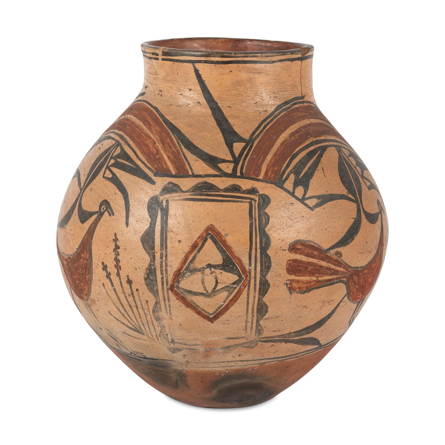 Zia Pottery Jar