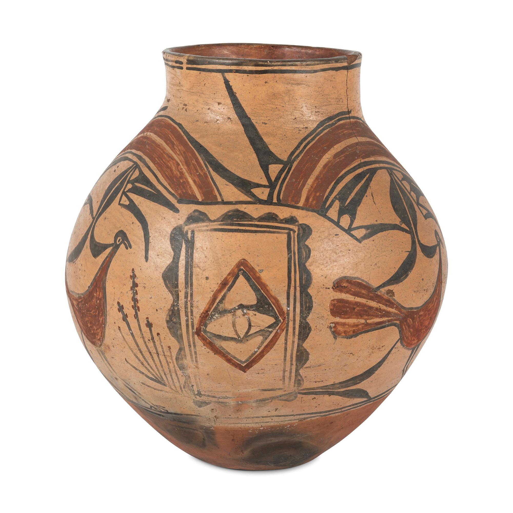Zia Pottery Jar