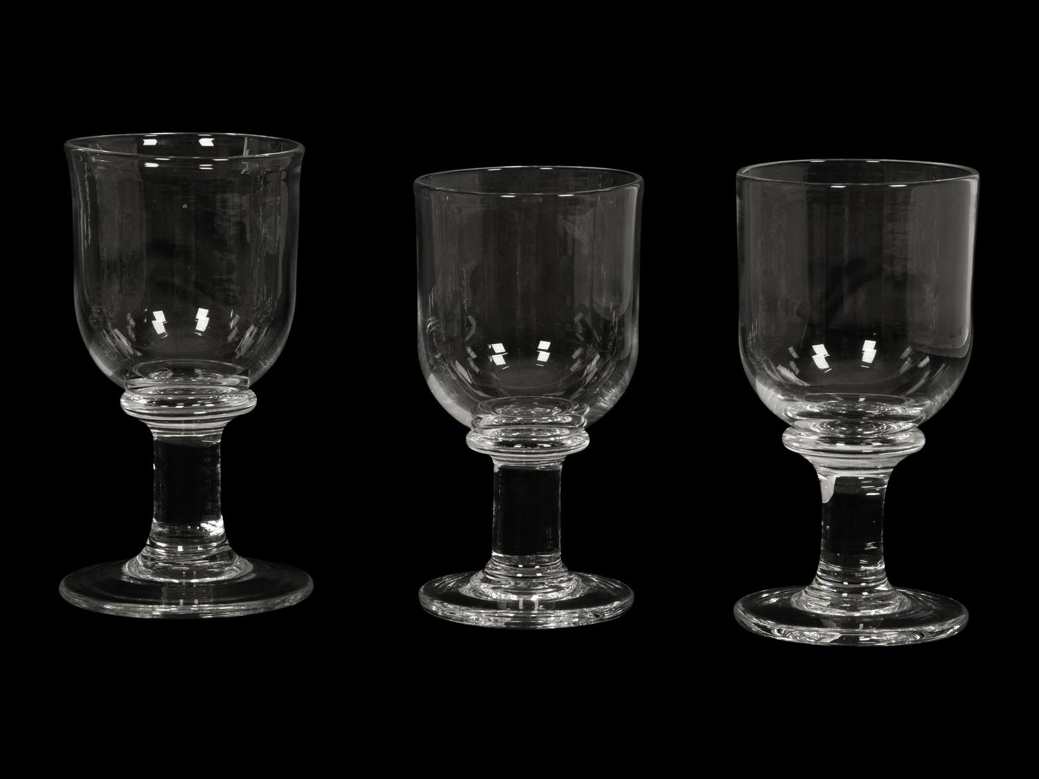 A Group of Simon Pearce Glass Stemware