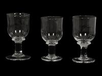 A Group of Simon Pearce Glass Stemware