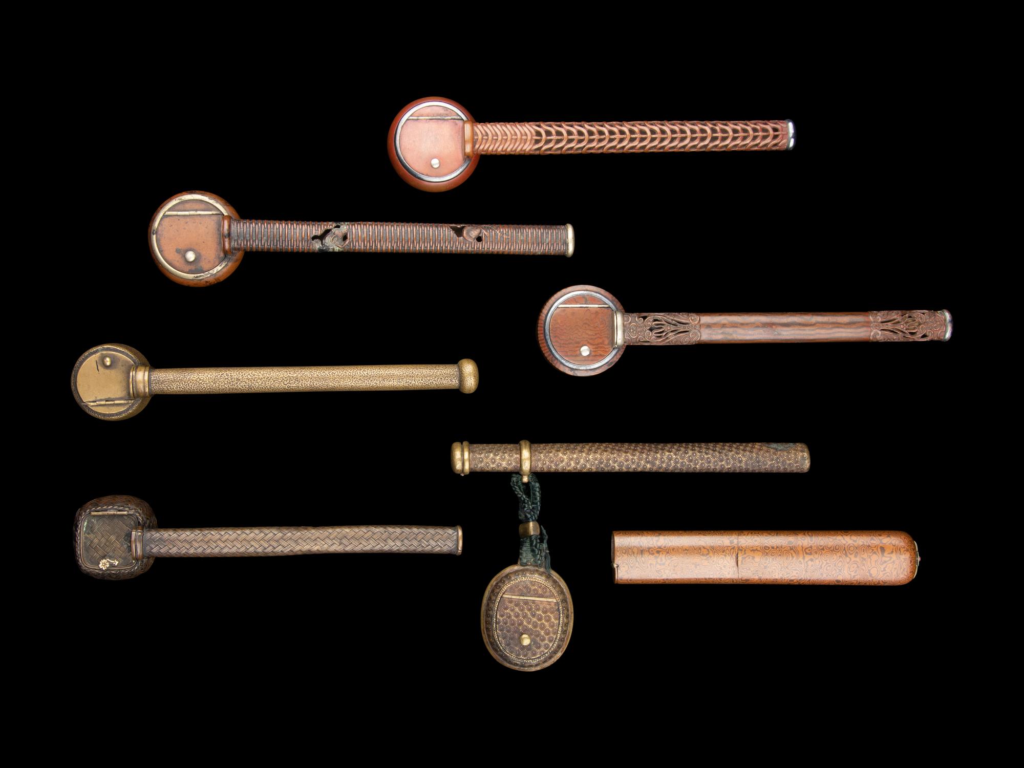 Seven Japanese Portable Writing Sets, Yatate