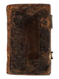 [MINIATURE BOOK]. LIPSIUS, Justus (1547-1606). De Constantia libri duo . Amsterdam: Guilj. Caesium, 1624.