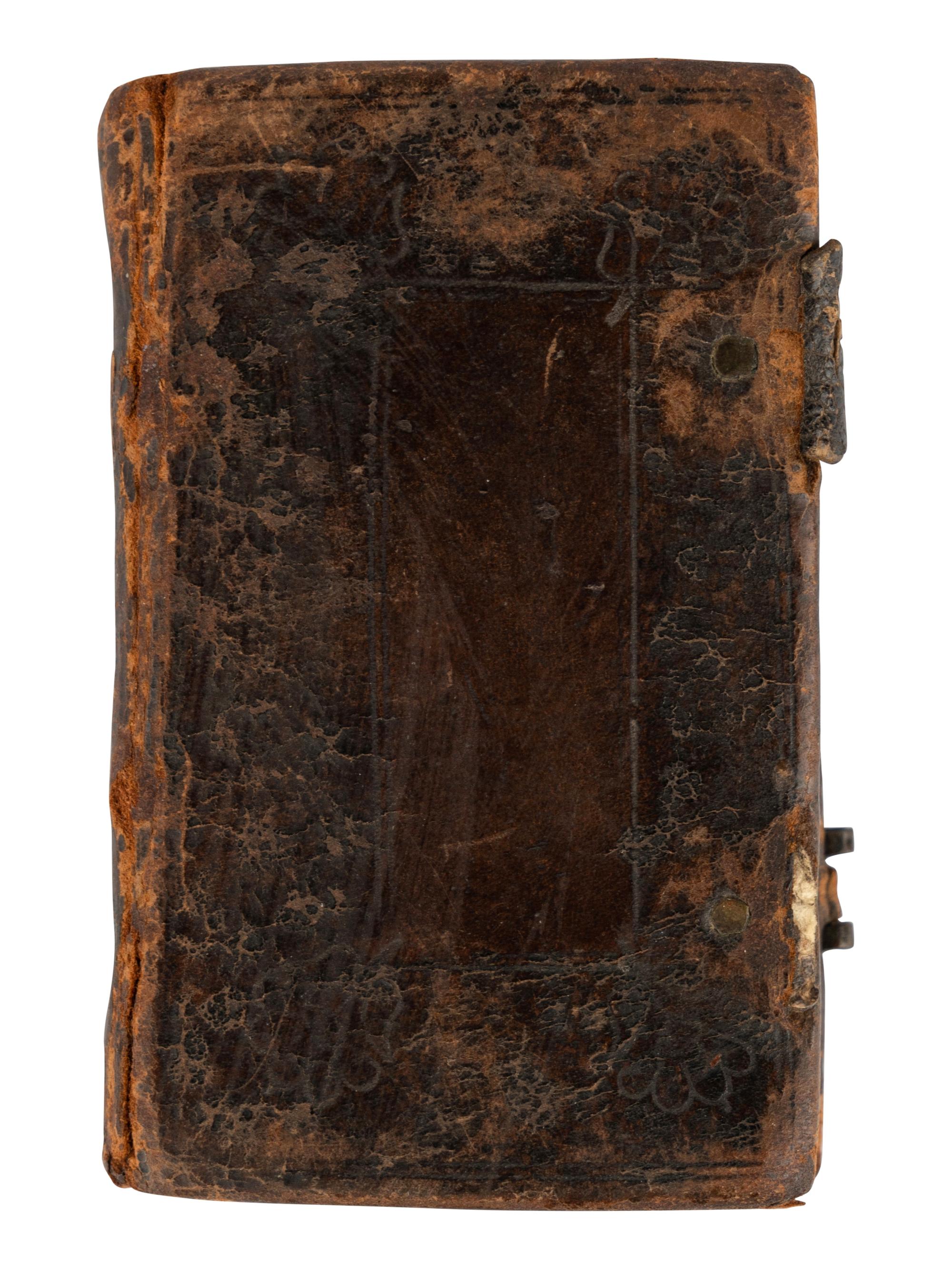 [MINIATURE BOOK]. LIPSIUS, Justus (1547-1606). De Constantia libri duo . Amsterdam: Guilj. Caesium, 1624.