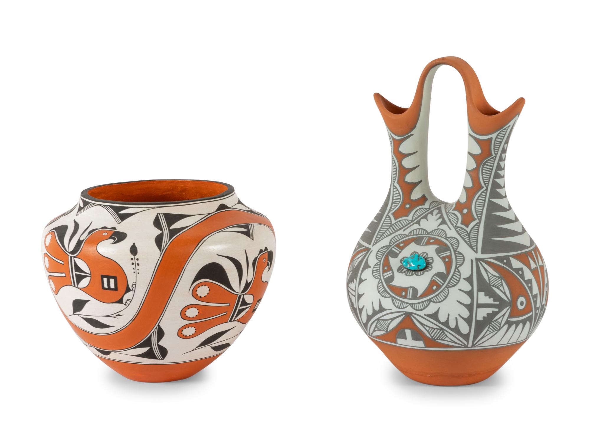 Acoma and Jemez Pottery