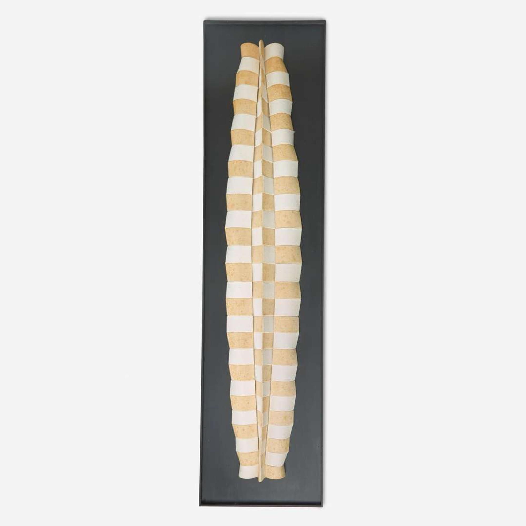 Warren Seelig (American, b. 1946) "Vertical Relief #6", USA, circa 1974