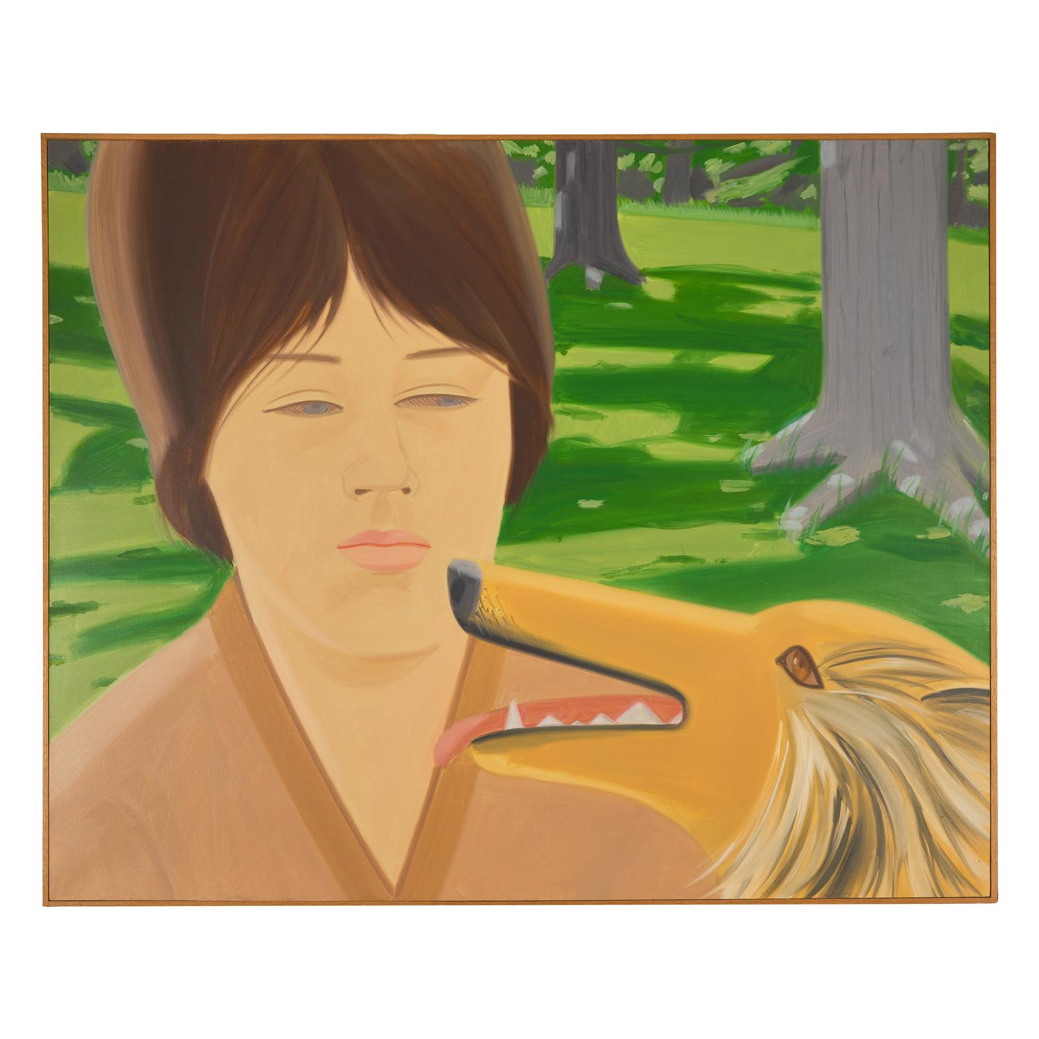 Alex Katz (American, b. 1927) — Trishie and Laddy (Lady), 1975