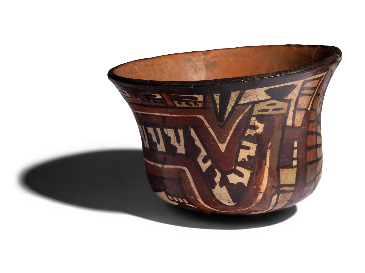 Two Nazca Polychrome Vessels