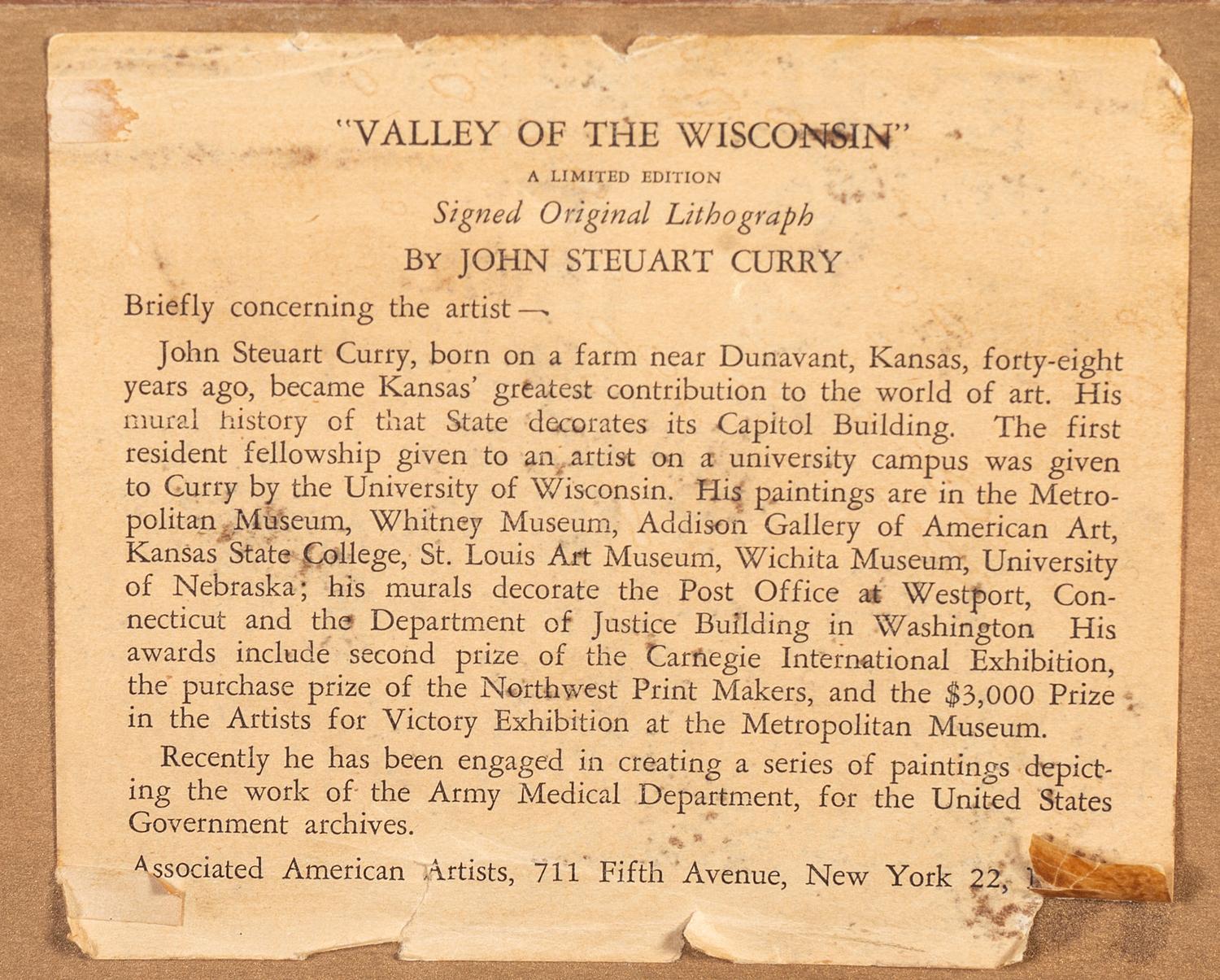 Valley of the Wisconsin