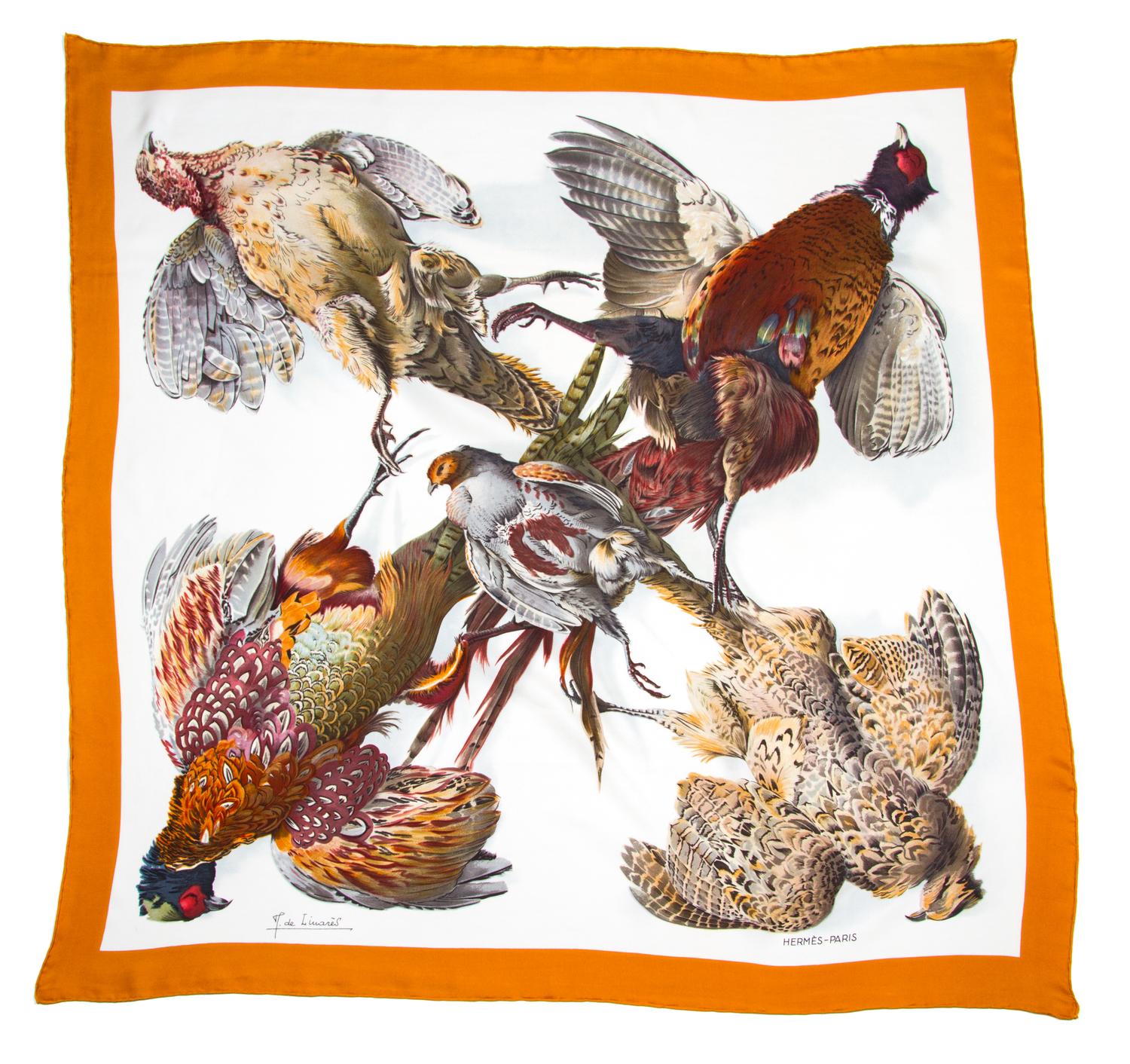 An Hermes 90cm Silk Scarf, 36" x 36".