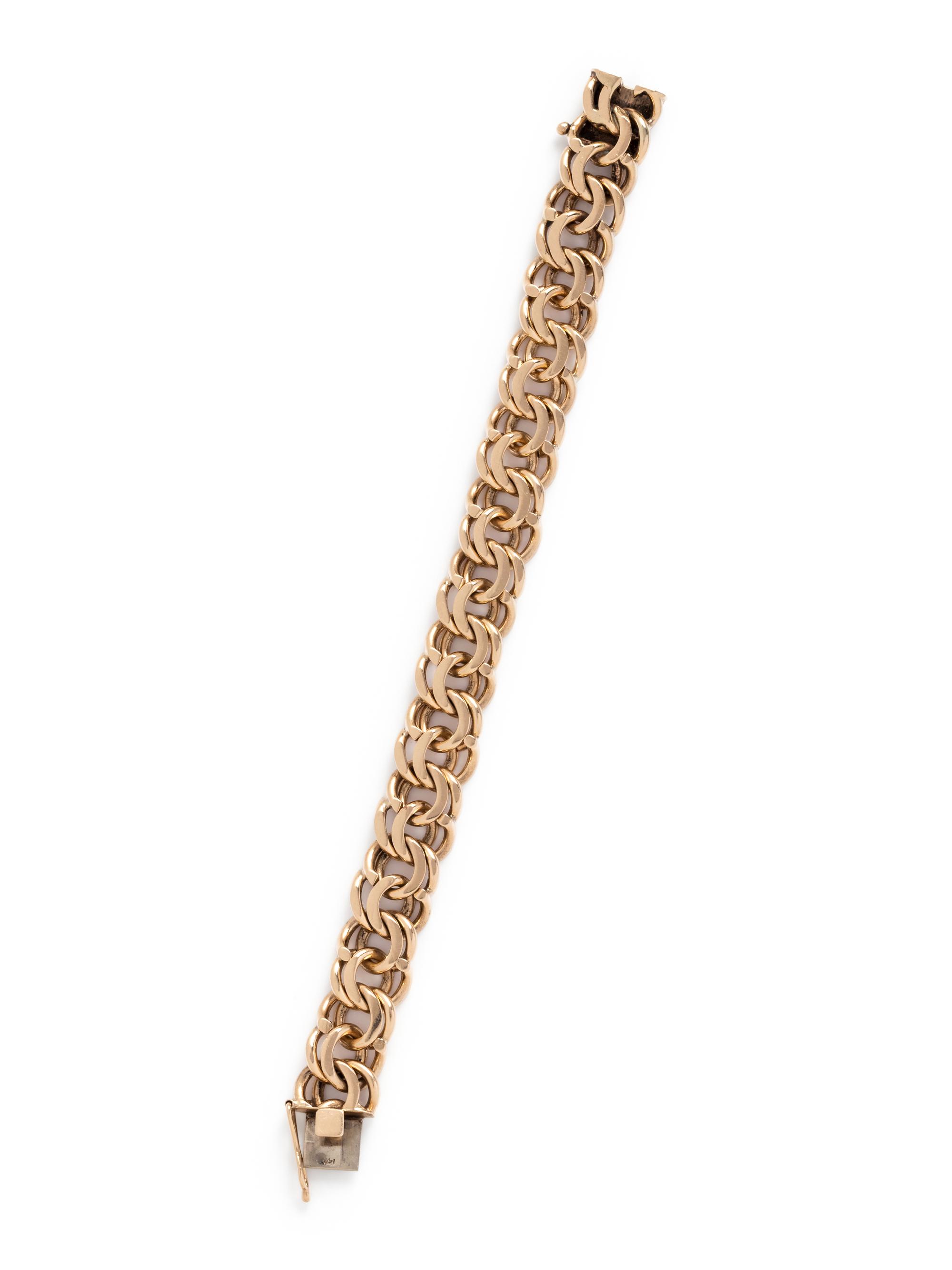 YELLOW GOLD BRACELET